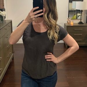 Express silky grey Tshirt